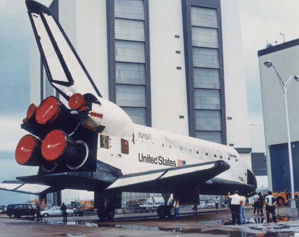 Space Shuttle Columbia on Earth, 1980s. Artist: Unknown