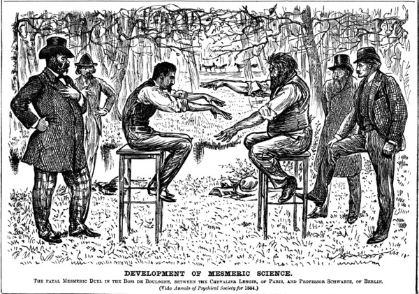 'Development of Mesmeric Science', 1883. Artist: George du Maurier