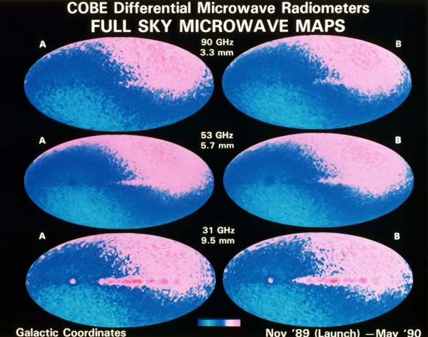 Full sky microwave maps, 1990. Artist: Unknown