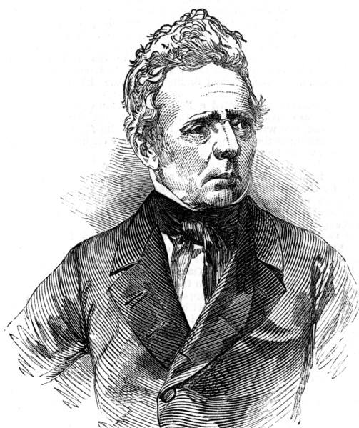 Hans Christian Oersted, Danish physicist, 1851. Artist: Unknown