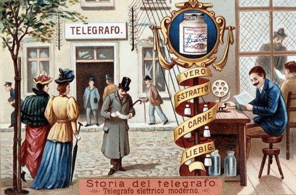 Telegraph office, c1900. Artist: Unknown