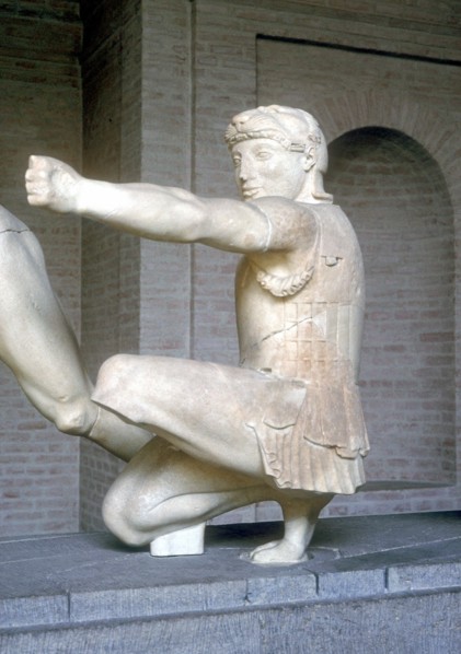 Archer from part of the East Pediment of the Temple of Aphaia,  Aegina, Greece, c500 - 480 BC. Artist: Unknown