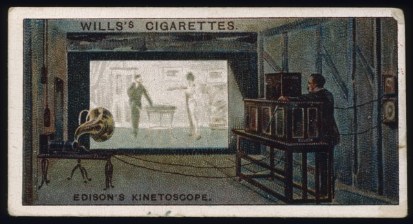 Thomas Alva Edison's kinetographic theatre, c1892. Artist: Unknown