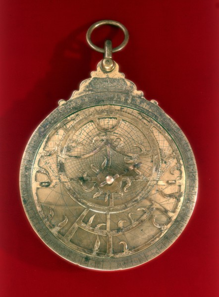 Astrolabe, Arabian navigational instrument, 11th century. Artist: Unknown