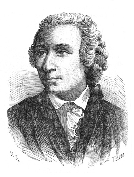 Leonhard Euler, 18th century Swiss mathematician, 1874. Artist: Unknown