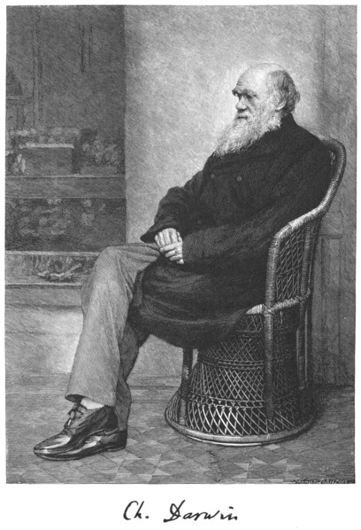 Charles Darwin, English naturalist, 1883. Artist: Unknown