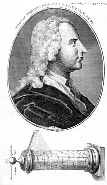 Thomas Wright, English astronomer, scientific instrument maker and teacher, 1793. Artist: Unknown