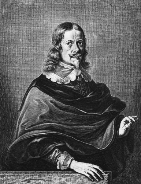 Johannes Hevelius, German astronomer, 1673. Artist: Unknown