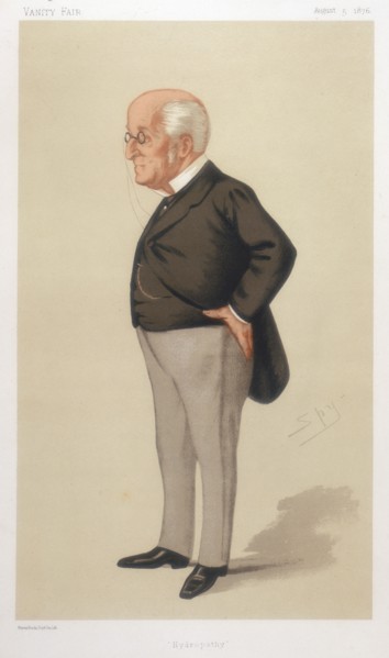James Manby Gully, British physician, 1876. Artist: Spy