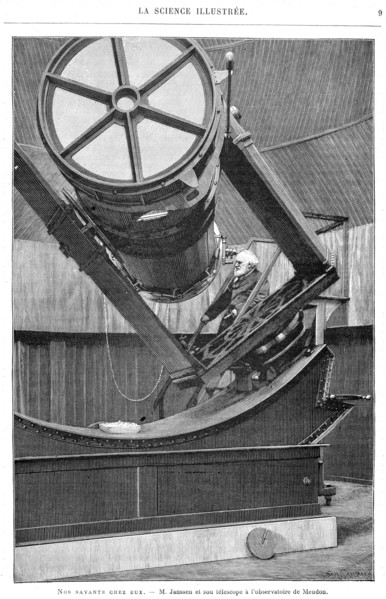 Jules Pierre Cesar Janssen, French astronomer, 1893. Artist: Unknown