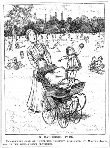'In Battersea Park', 1911. Artist: Unknown