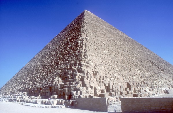 Pyramid of Khufu (Cheops), Giza, Egyptian, 4th Dynasty, 26th century BC. Artist: Unknown