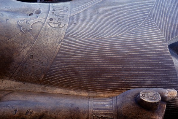Detail from colossal statue of Rameses II, Memphis, Egypt, c13th century BC. Artist: Unknown