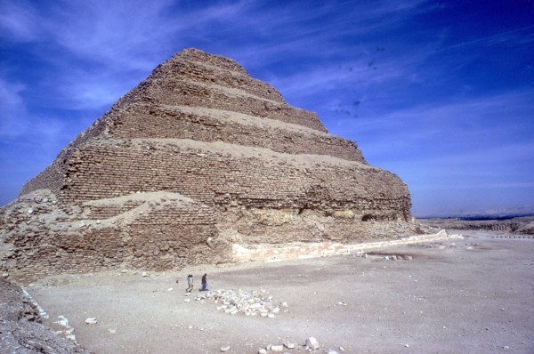 Step Pyramid of King Djoser (Zozer), Saqqara, Egypt, 3rd Dynasty, c2600 BC. Artist: Imhotep
