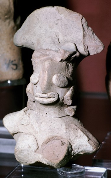 Terracotta female figure, Indus Valley, Mohenjo-Daro, 2500-2000 BC. Artist: Unknown