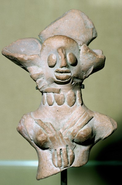 Terracotta female figure, Indus Valley, Mohenjo-Daro, 2500-2000 BC. Artist: Unknown