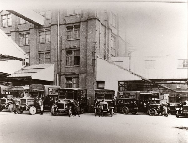 Caley Delivery Vehicles, Norwich, Norfolk, 1923. Artist: Unknown