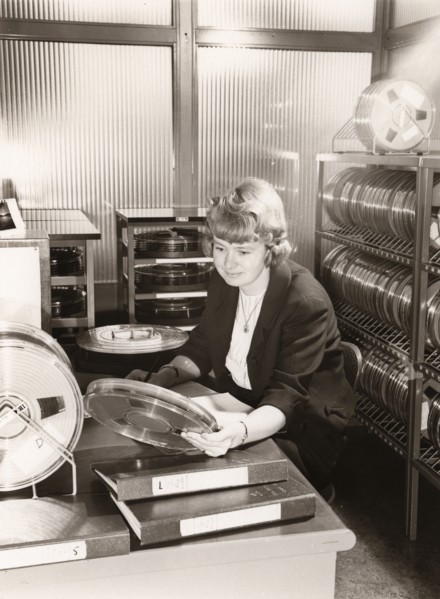 Computer department, Rowntree factory, York, Yorkshire, 1964. Artist: Unknown
