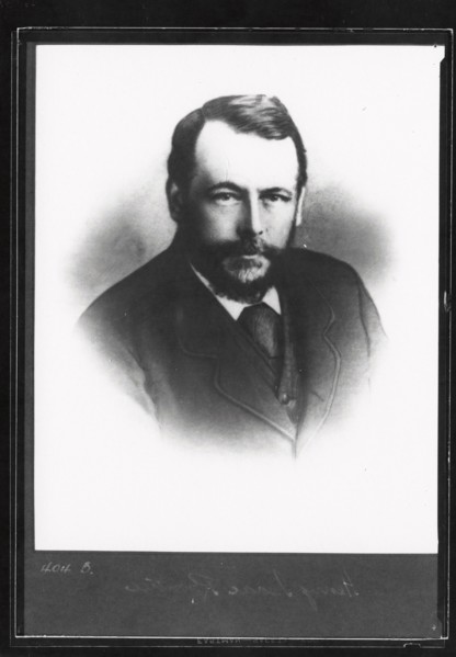 Portrait of Henry Isaac Rowntree, 1870. Artist: Unknown