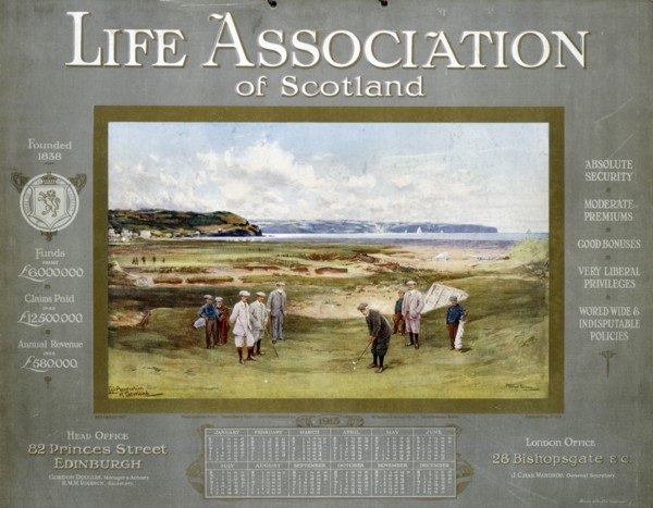 The Life Association of Scotland calendar for 1913. Artist: Unknown