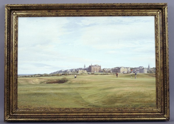 Arthur Weaver, The 16th Hole, Old Course, Royal and Ancient Golf Club, 1961. Artist: Arthur Weaver