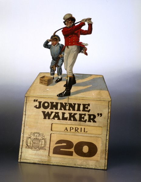 Johnnie Walker calendar. Artist: Unknown