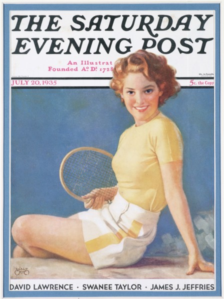 Cover of The Saturday Evening Post, American, July 20, 1935. Artist: Unknown