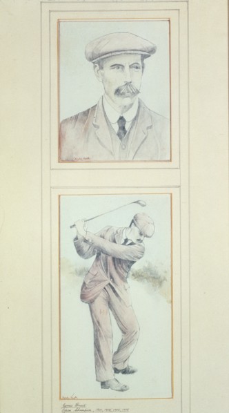 James Braid (1870-1950), Scottish, c1910. Artist: Unknown