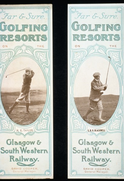 Bookmarks issued by the Glasgow & South Western Railway, c1900. Artist: Unknown