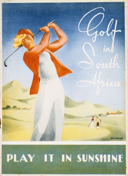 Pamphlet advertising golfing resorts in South Africa, c1930s. Artist: Unknown