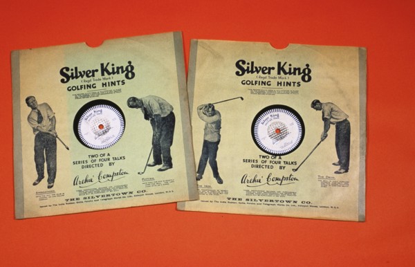 'Silver King Golfing Hints', instructional records, late 1930s. Artist: Unknown