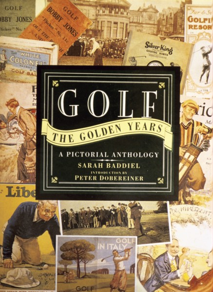 Book cover, Golf - The Golden Years, Sarah Fabian Baddiel, British, 1992. Artist: Unknown