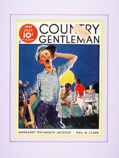 Cover of 'Country Gentleman' magazine, American, July 1935. Artist: Unknown