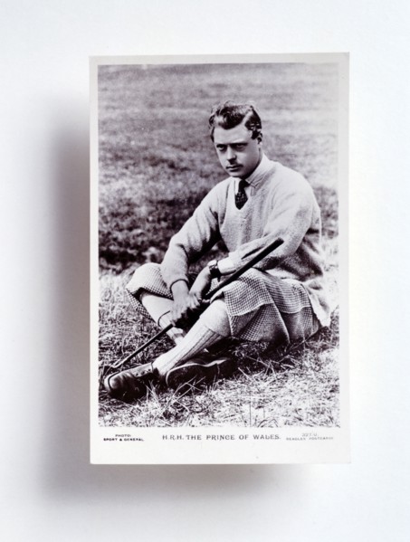 HRH Prince of Wales, (later King Edward VIII), c1920. Artist: Unknown