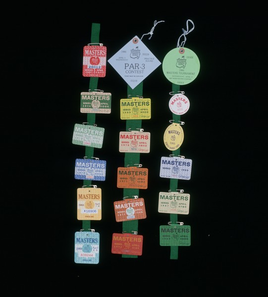 Selection of Masters tickets, 1964-1989. Artist: Unknown