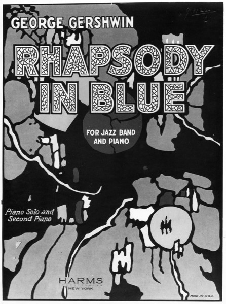 Rhapsody in Blue by George Gershwin, 1924. Artist: Unknown
