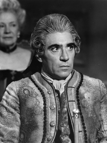 Frank Finlay (1926- ), British actor as Cassanova in 'Window, Window'. Artist: Unknown
