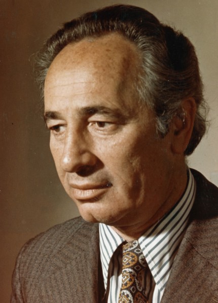 Shimon Peres (1923- ), Deputy Prime Minister of Israel and Labour Party leader. Artist: Unknown