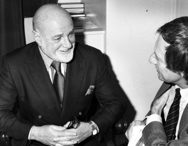 John Schlesinger (1926- ), British Film maker, with Barry Norman, British Film Critic, 1984. Artist: Unknown
