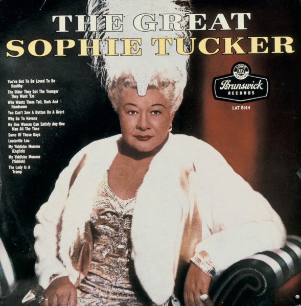 'The Great Sophie Tucker', (1884-1966), American Jewish entertainer. Artist: Unknown
