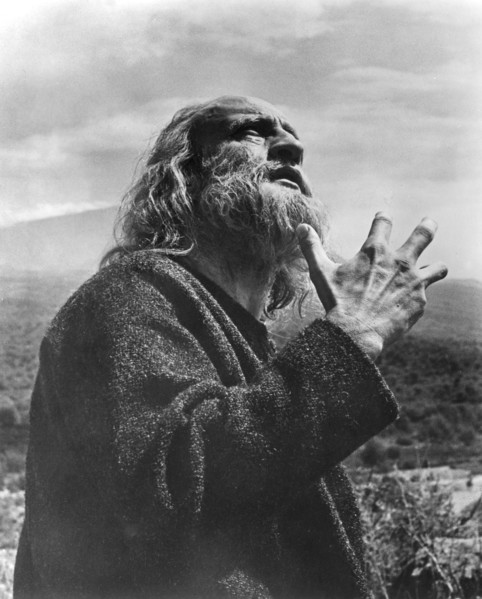 George C Scott as Abraham in The Bible, 1966. Artist: Unknown