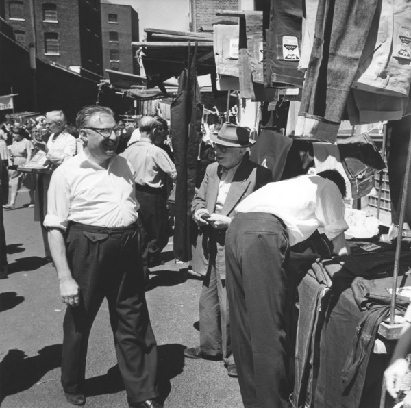 Petticoat Lane market, London, 1964. Artist: EH Emanuel