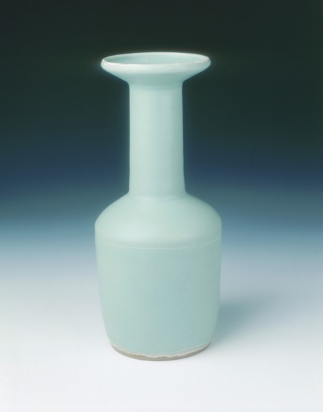 Longquan celadon mallet vase, Southern Song dynasty, China, late 12th-early 13th century. Artist: Unknown