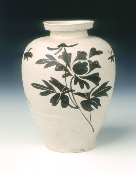 Jizhou stoneware vase, Southern Song dynasty, China, 12th-13th century. Artist: Unknown