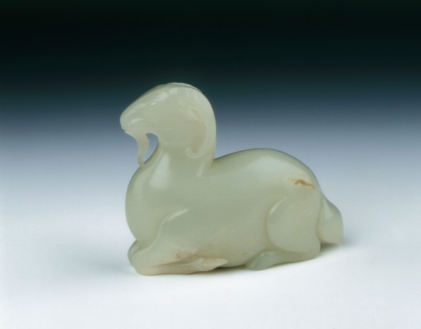 White jade broad-tailed sheep , Northern Song dynasty, China, 960-1127. Artist: Unknown