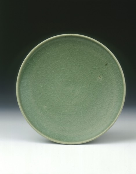 Green Jun saucer, Jin dynasty, China, 1127-1234. Artist: Unknown
