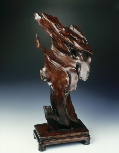 Jichimu wood natural sculpture, early Qing dynasty, China, 17th-early 18th century. Artist: Unknown