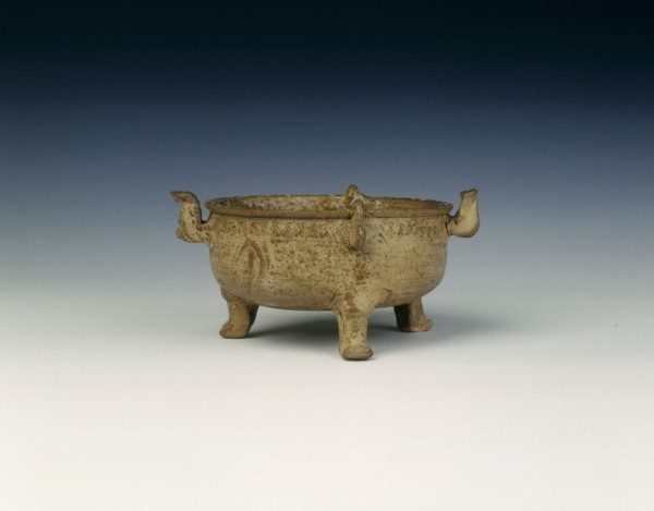 Proto-Yue tripod pot, Late Warring States, China, c3rd-2nd century BC. Artist: Unknown