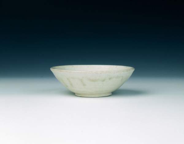 Shallow Ding saucer, Five Dynasties, China, 10th century. Artist: Unknown