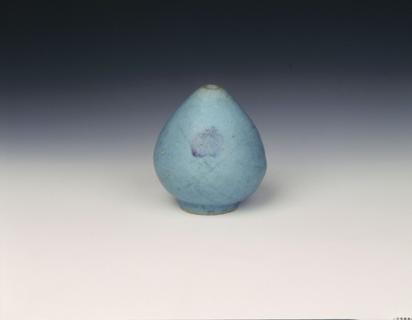 Lotus bud-shaped water pot, Yuan/Ming dynasty, China, 14th-15th century or earlier. Artist: Unknown